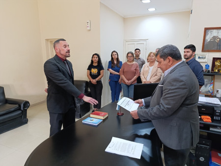 Asumió el Director de Gestión Integral de Residuos